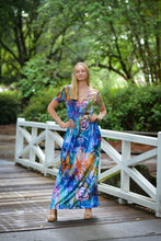 Load image into Gallery viewer, The Behold Collection V Neck Maxi Dress with Pockets
