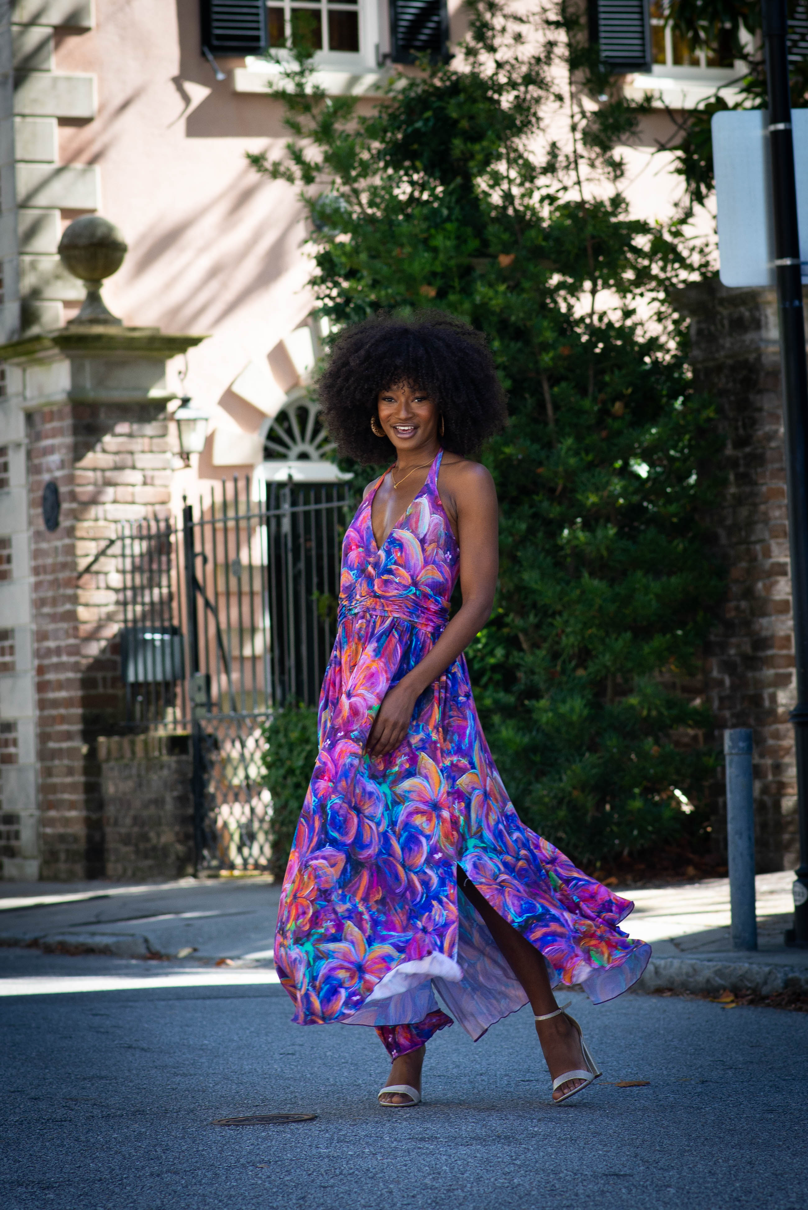 Flourish Bamboo Halter Dress