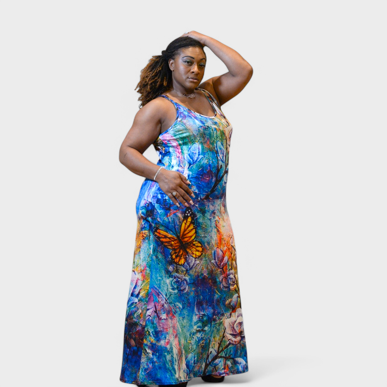 Behold Sleeveless Maxi Dress