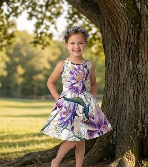 The Emerge Kids Twirl Dress with Pockets