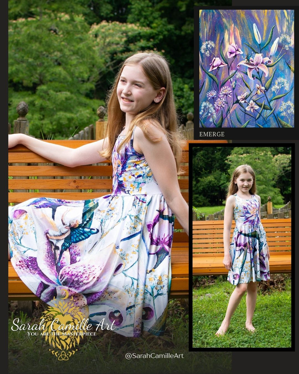 The Emerge Kids Twirl Dress with Pockets