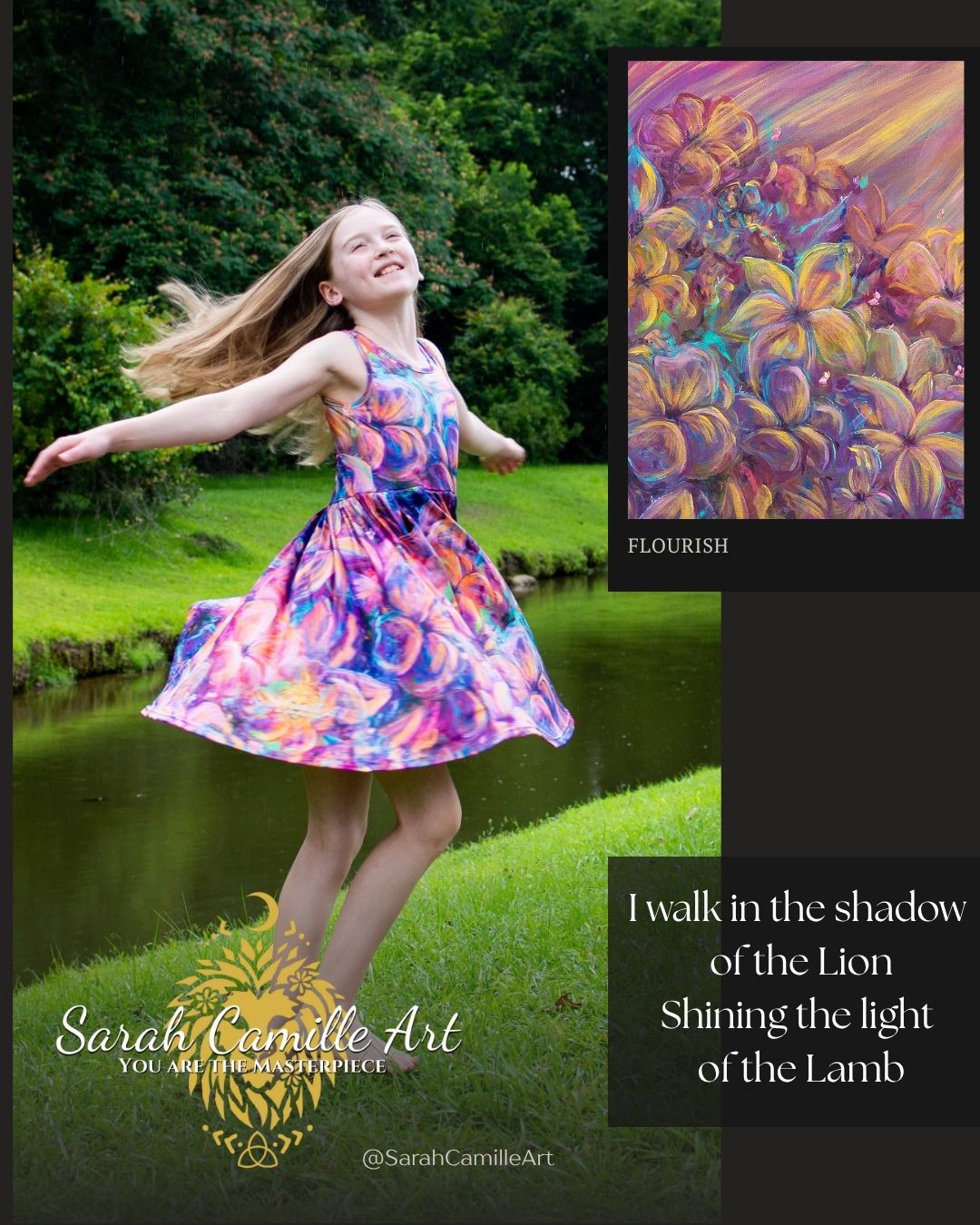 Flourish Kids Twirl Dress with Pockets