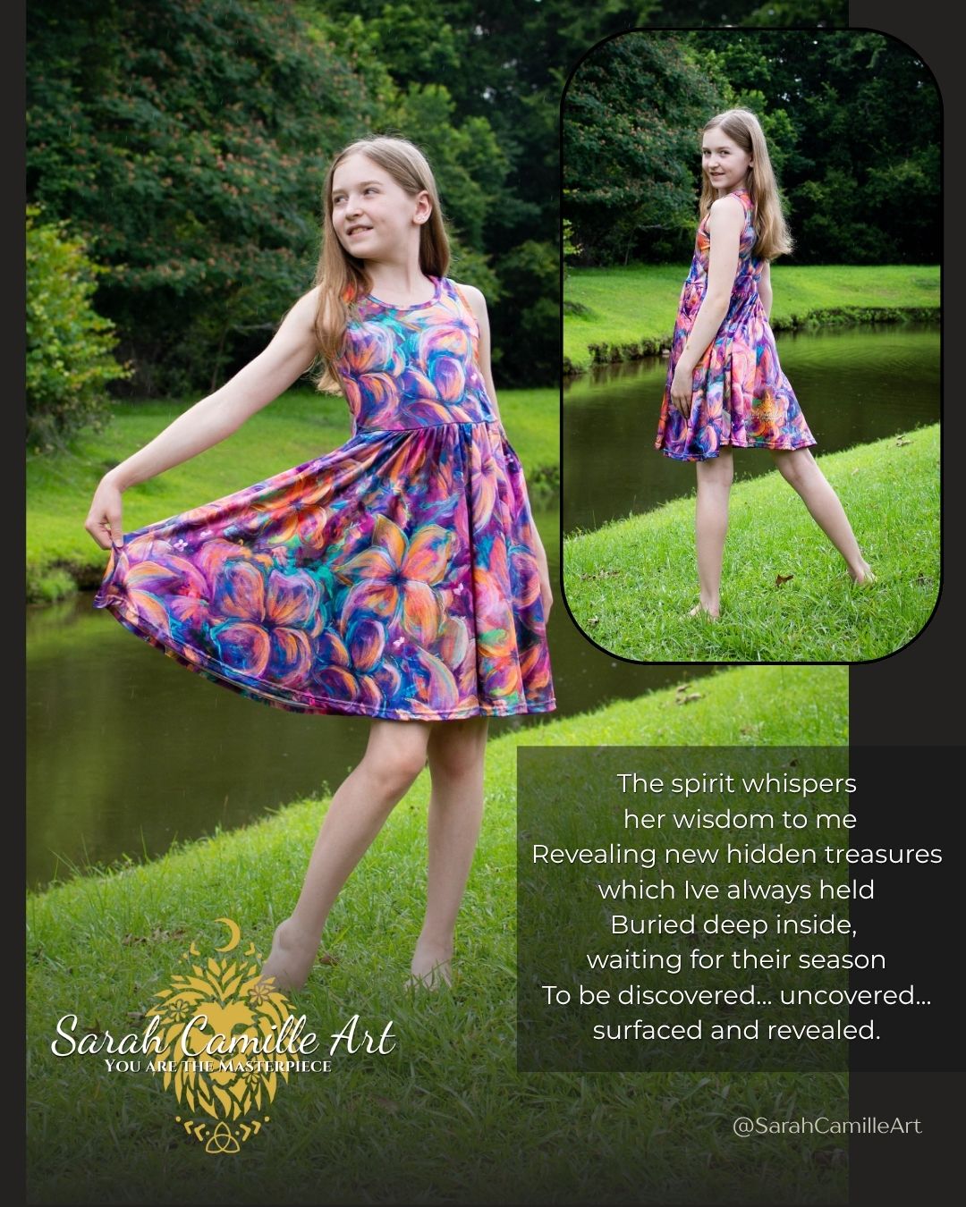 Flourish Kids Twirl Dress with Pockets