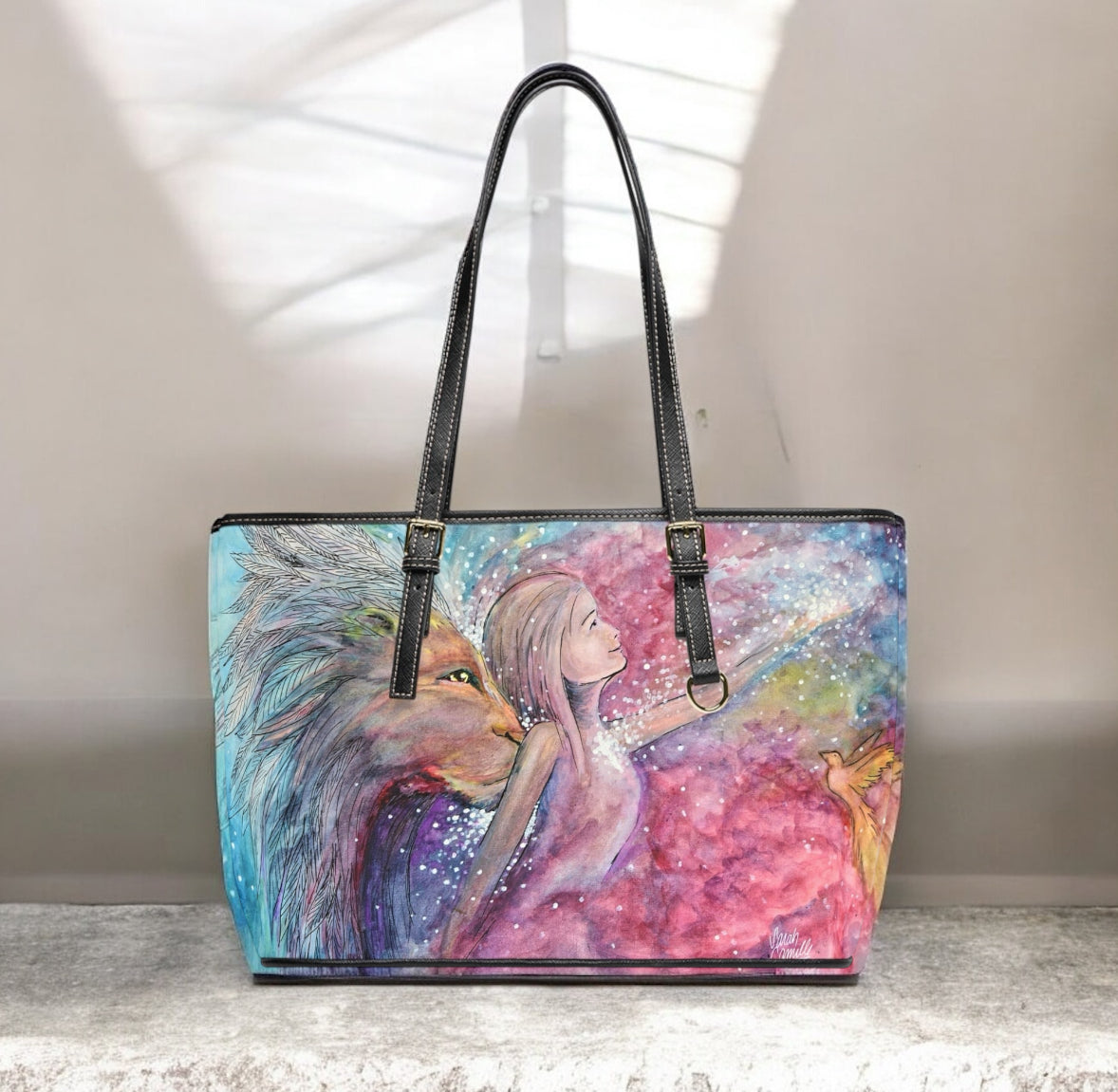 The Lions Kiss - Vegan Leather Shoulder Bag