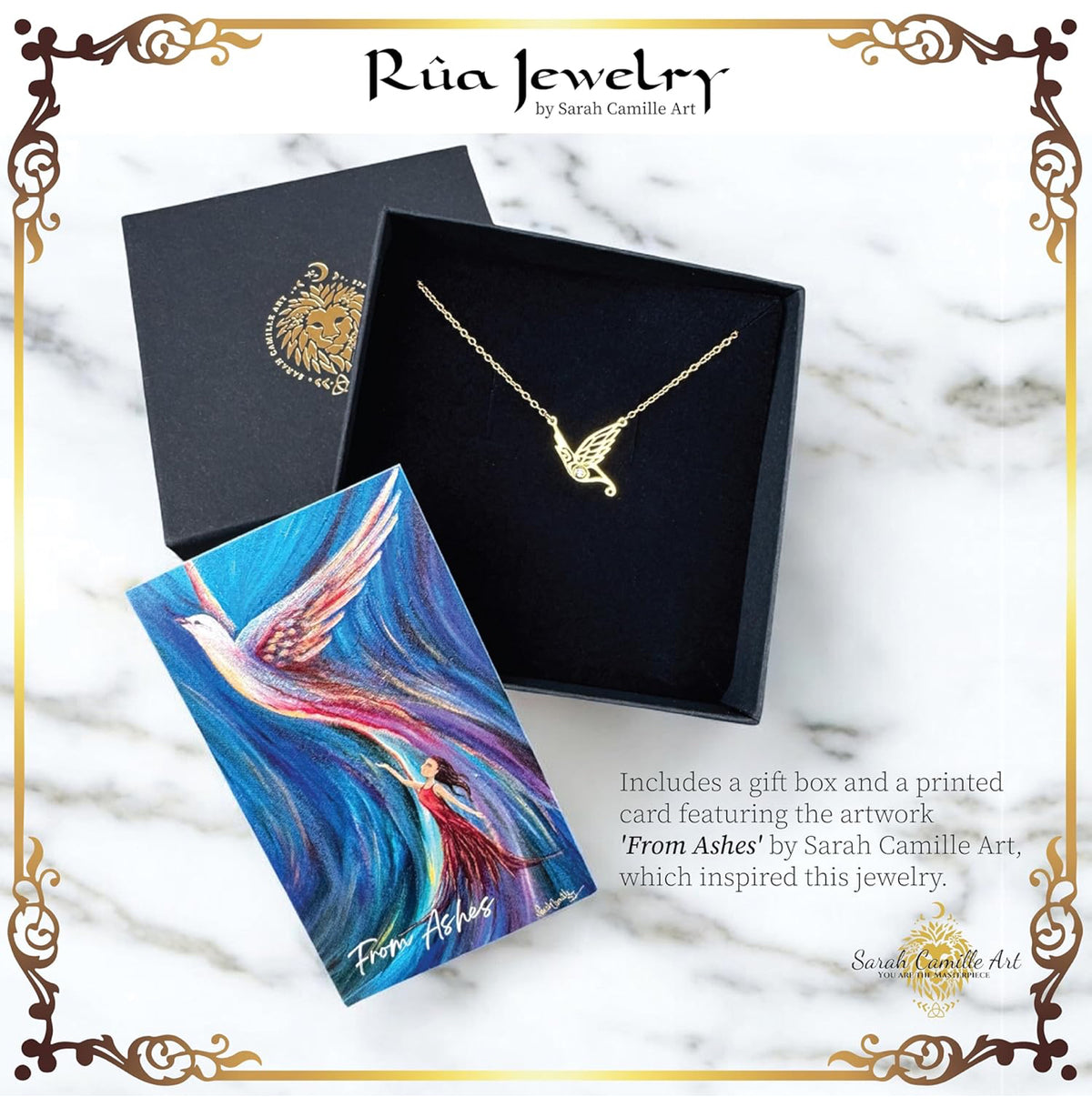 Beauty from Ashes Necklace