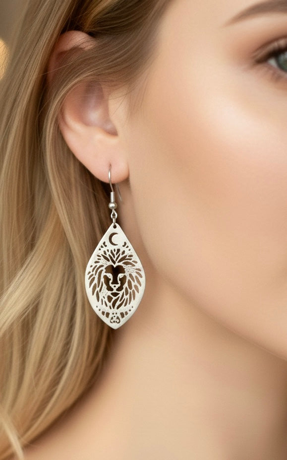 Lion Earrings