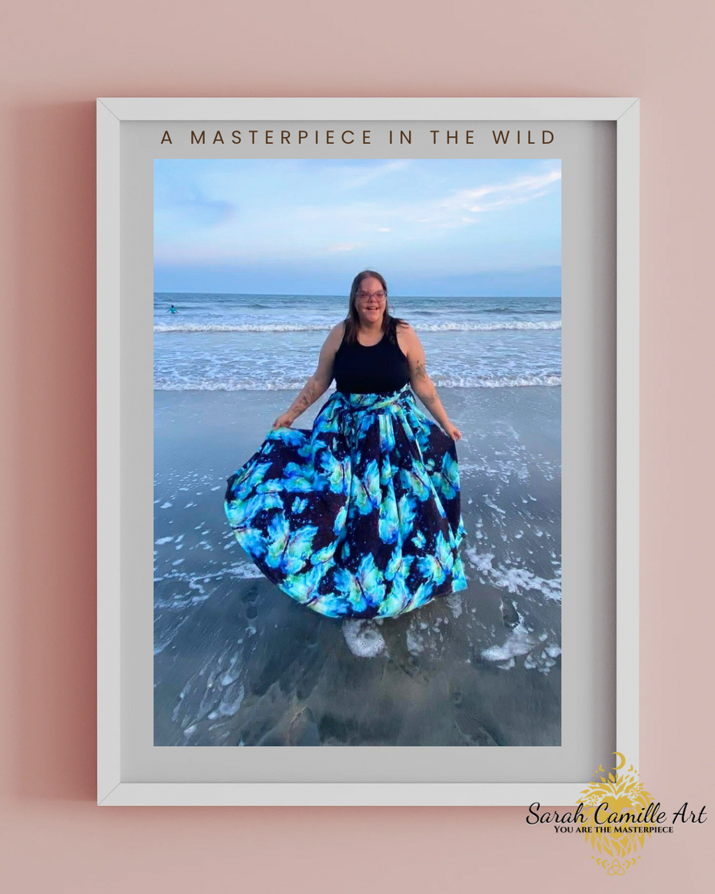 Transformation Bamboo Fiber Skirt with Pockets
