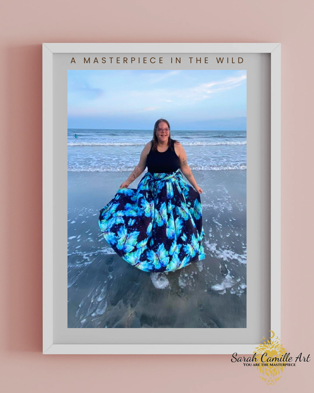Transformation Bamboo Fiber Skirt with Pockets