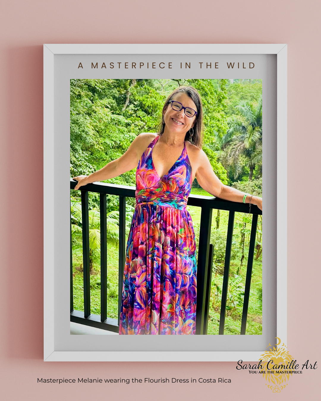 Flourish Bamboo Halter Dress