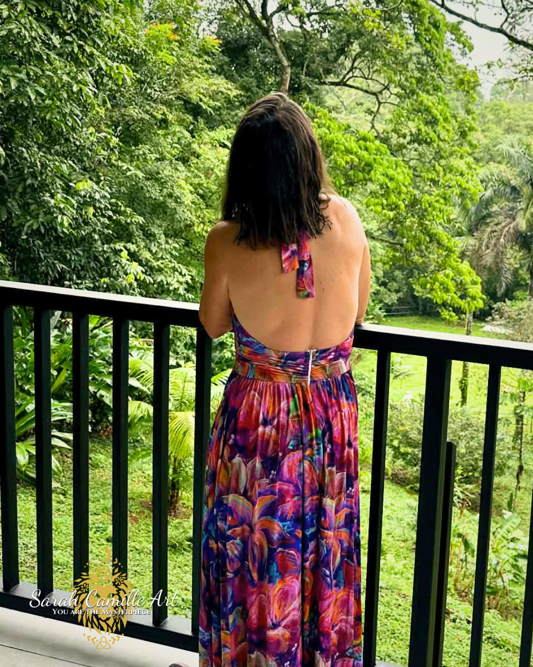 Flourish Bamboo Halter Dress