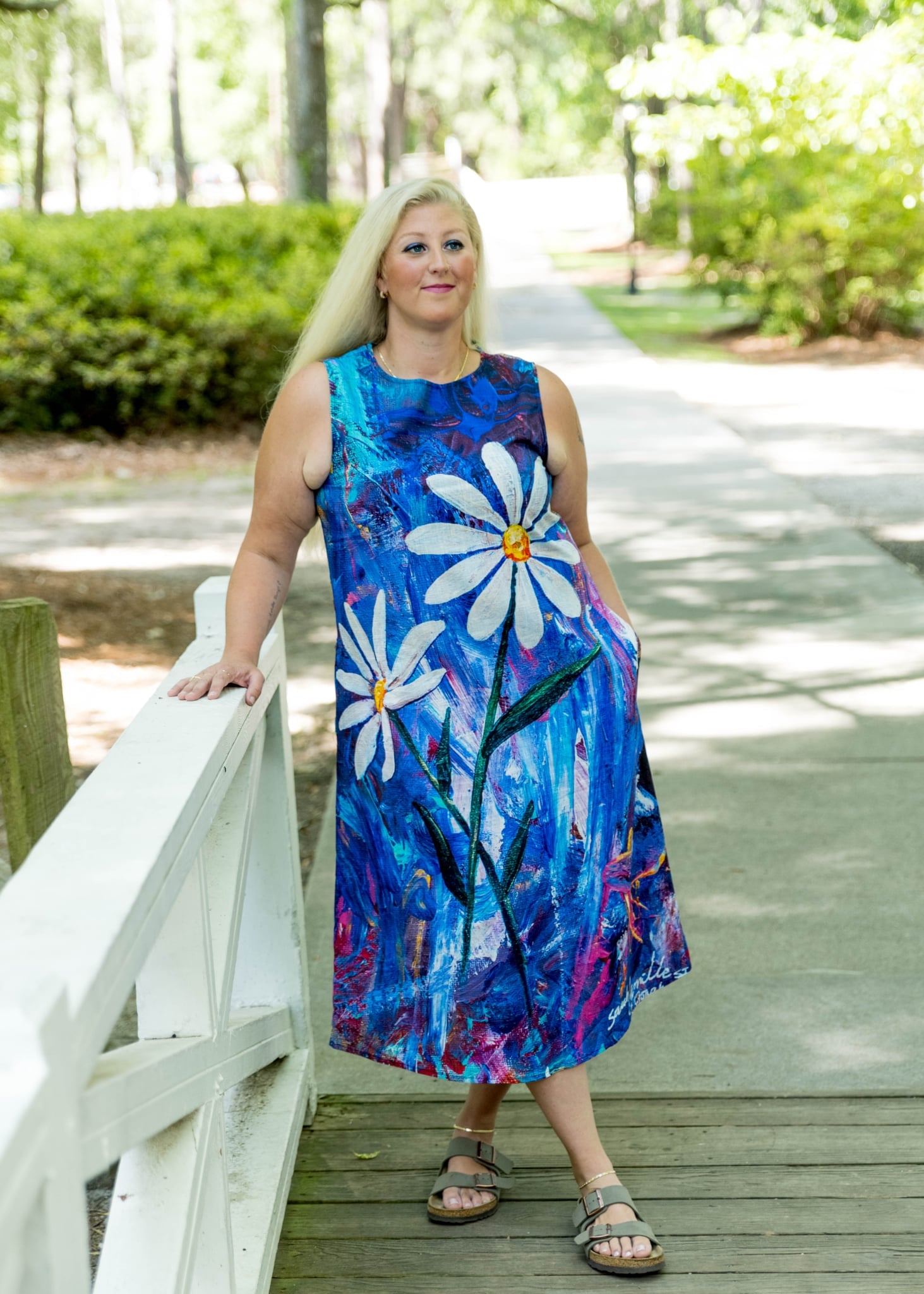 100% Cotton Shift Dress with Pockets (4 Designs)
