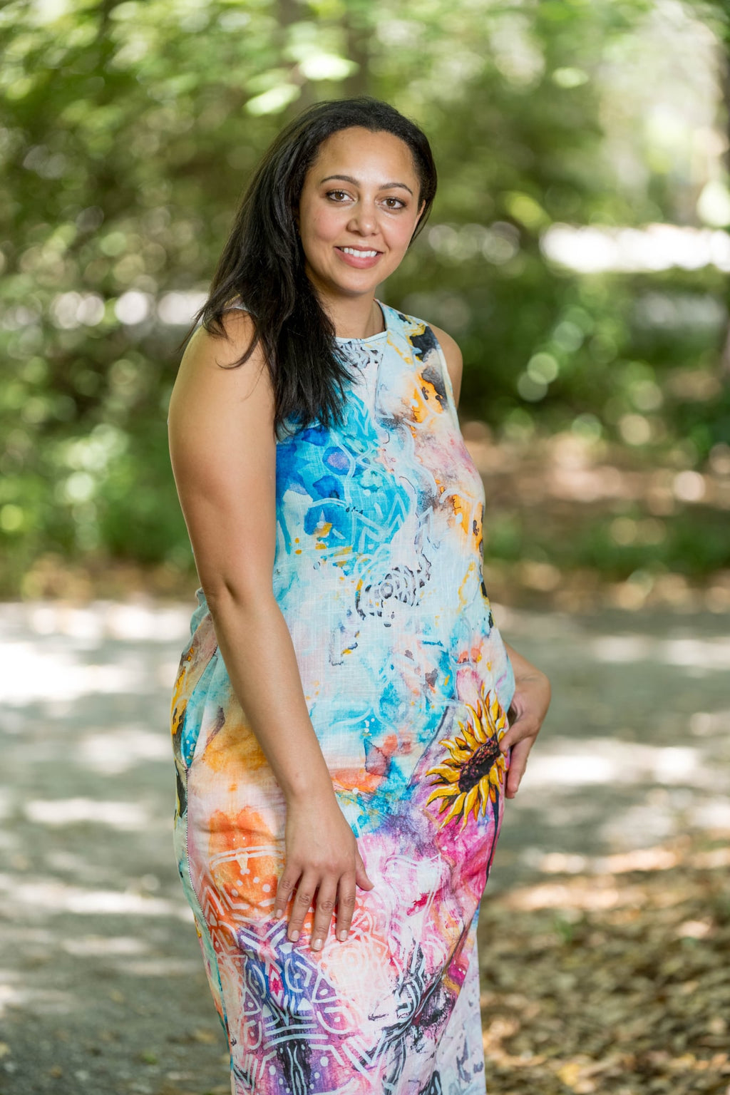 100% Cotton Shift Dress with Pockets (4 Designs)