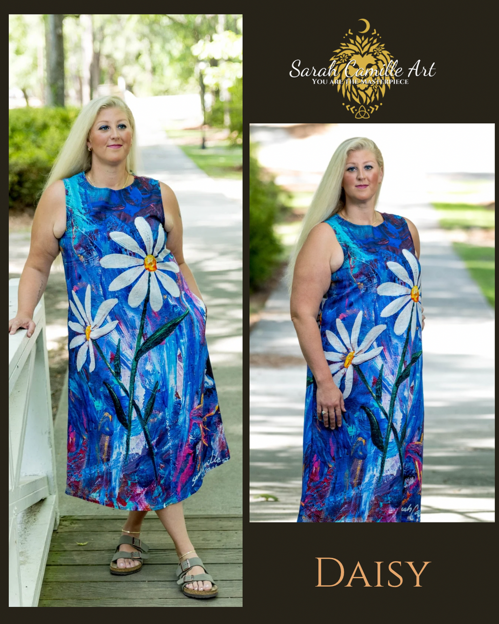 100% Cotton Shift Dress with Pockets (4 Designs)