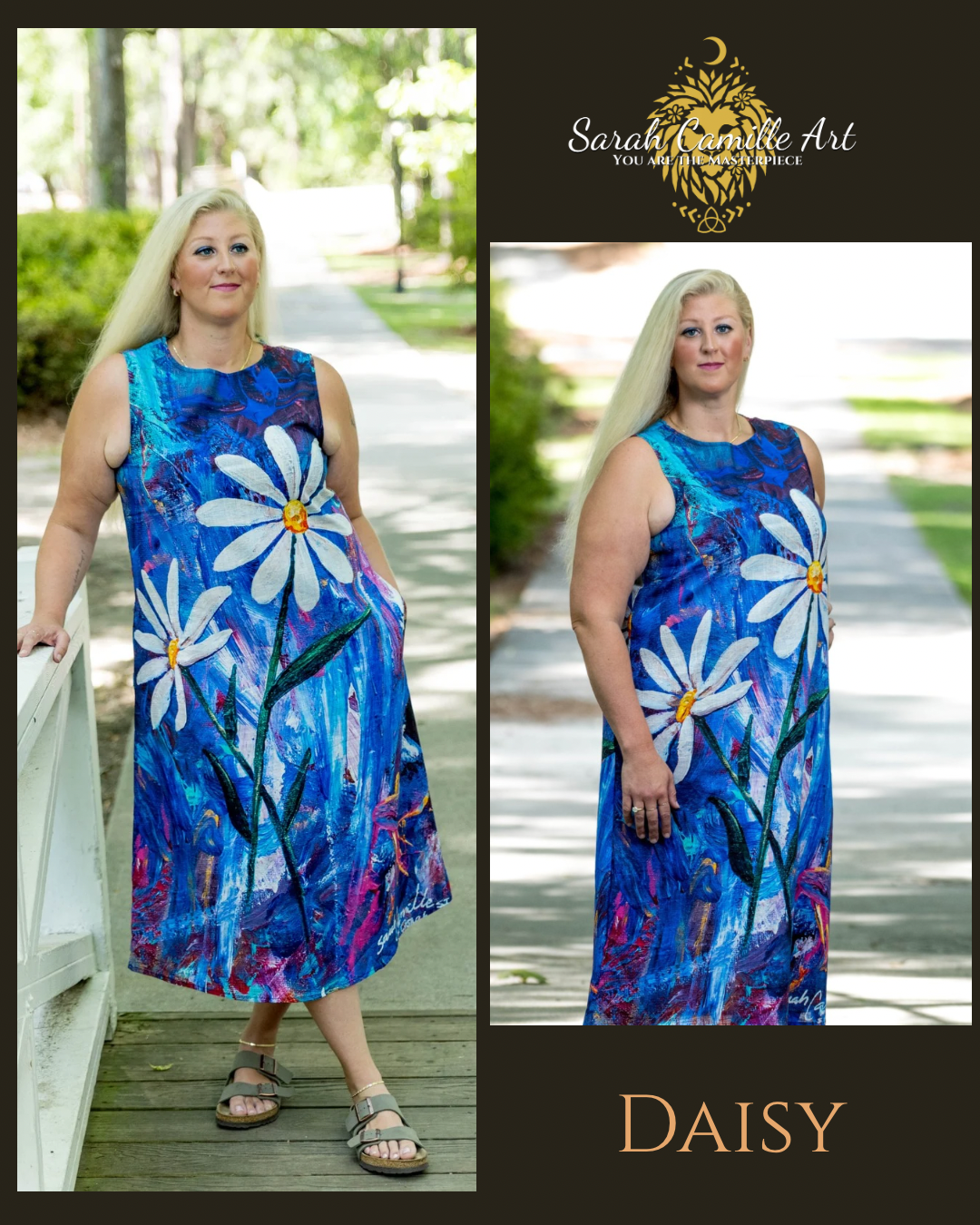 100% Cotton Shift Dress with Pockets (4 Designs)