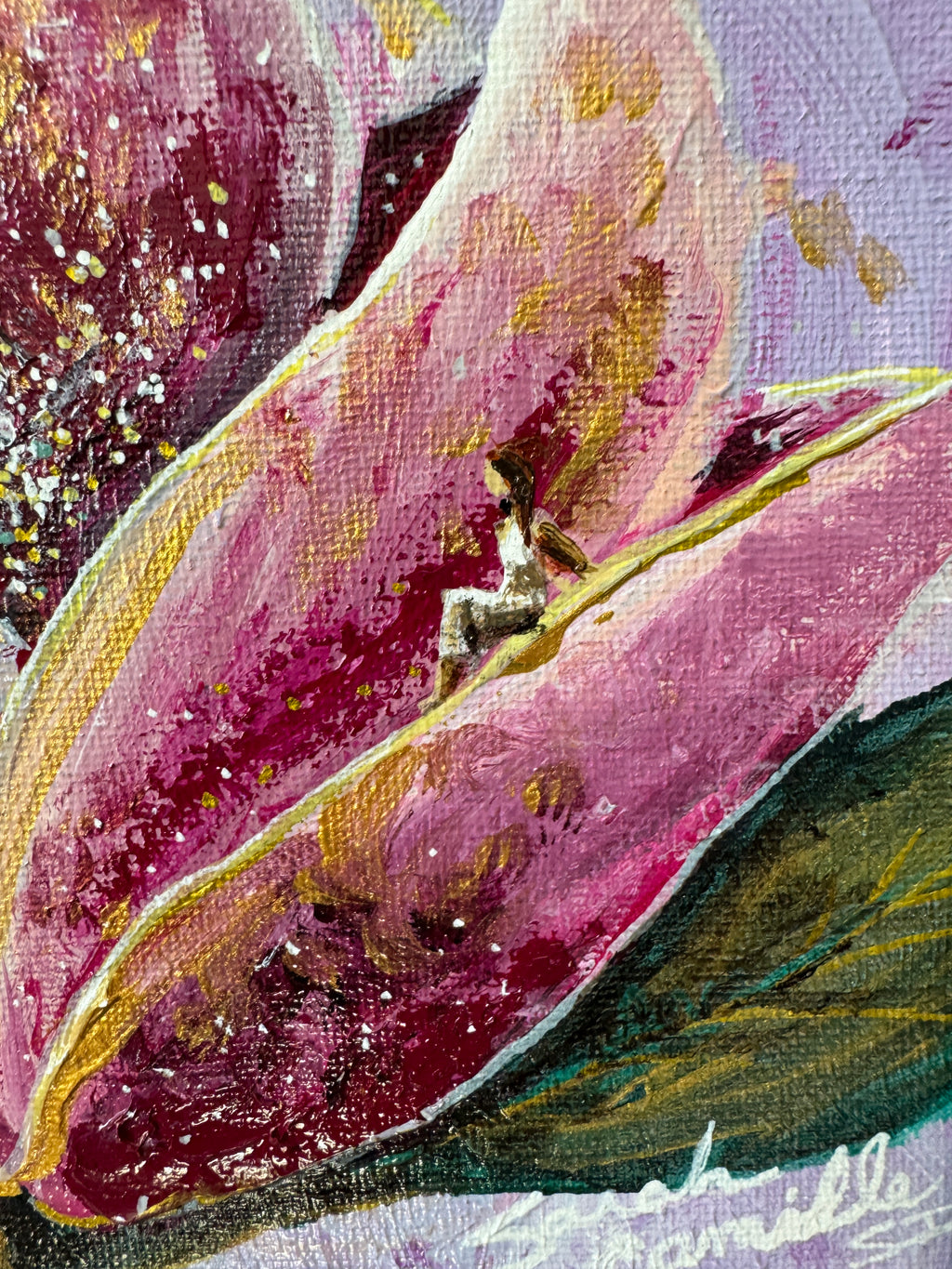 Bloom in Love (Mini Series Painting 1)