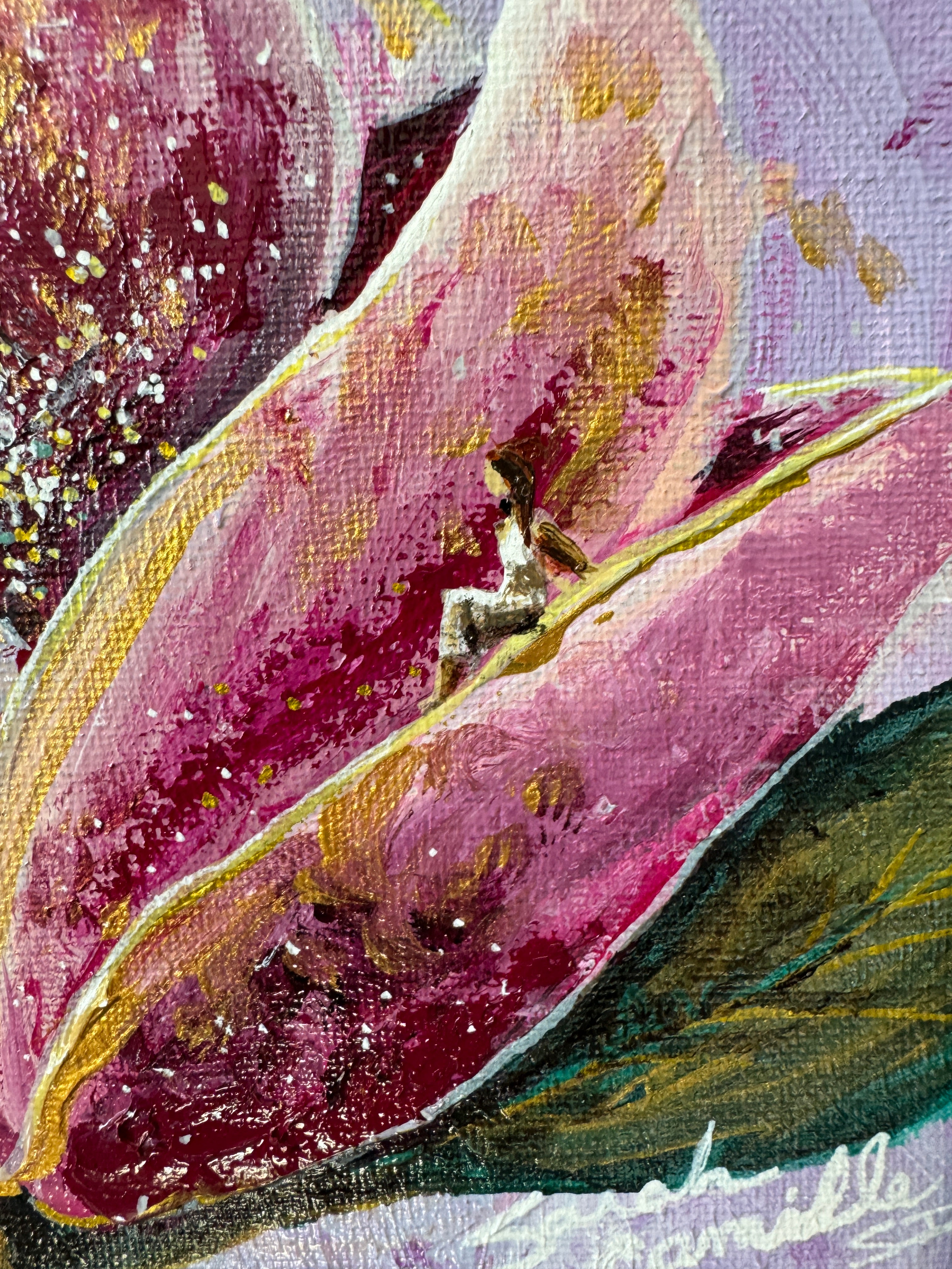 Bloom in Love (Mini Series Painting 1)