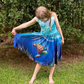 Girls Sea Turtle Twirl Dress with Pockets