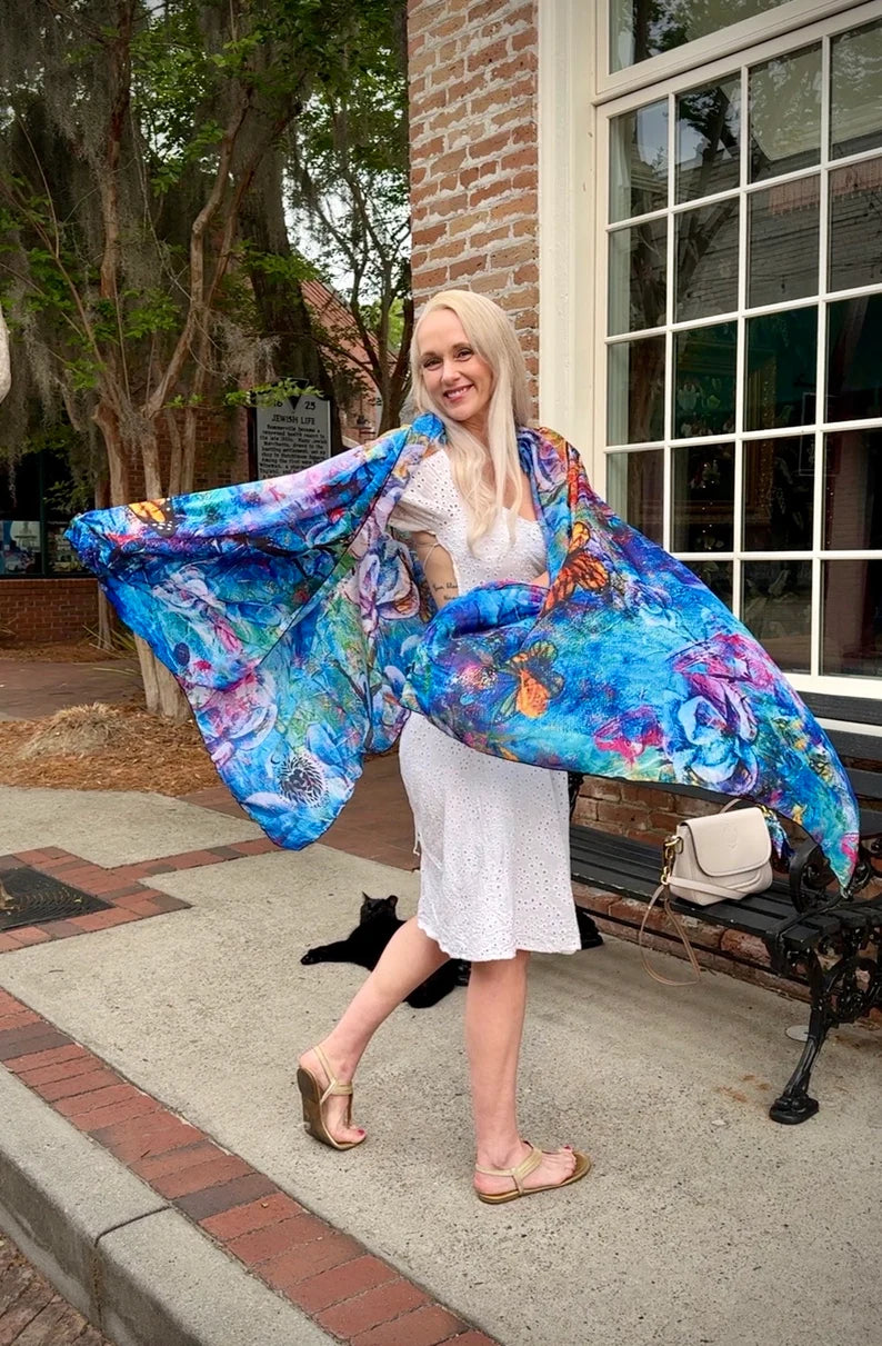 The Behold Collection Chiffon Scarf/Pashmina/Sarong