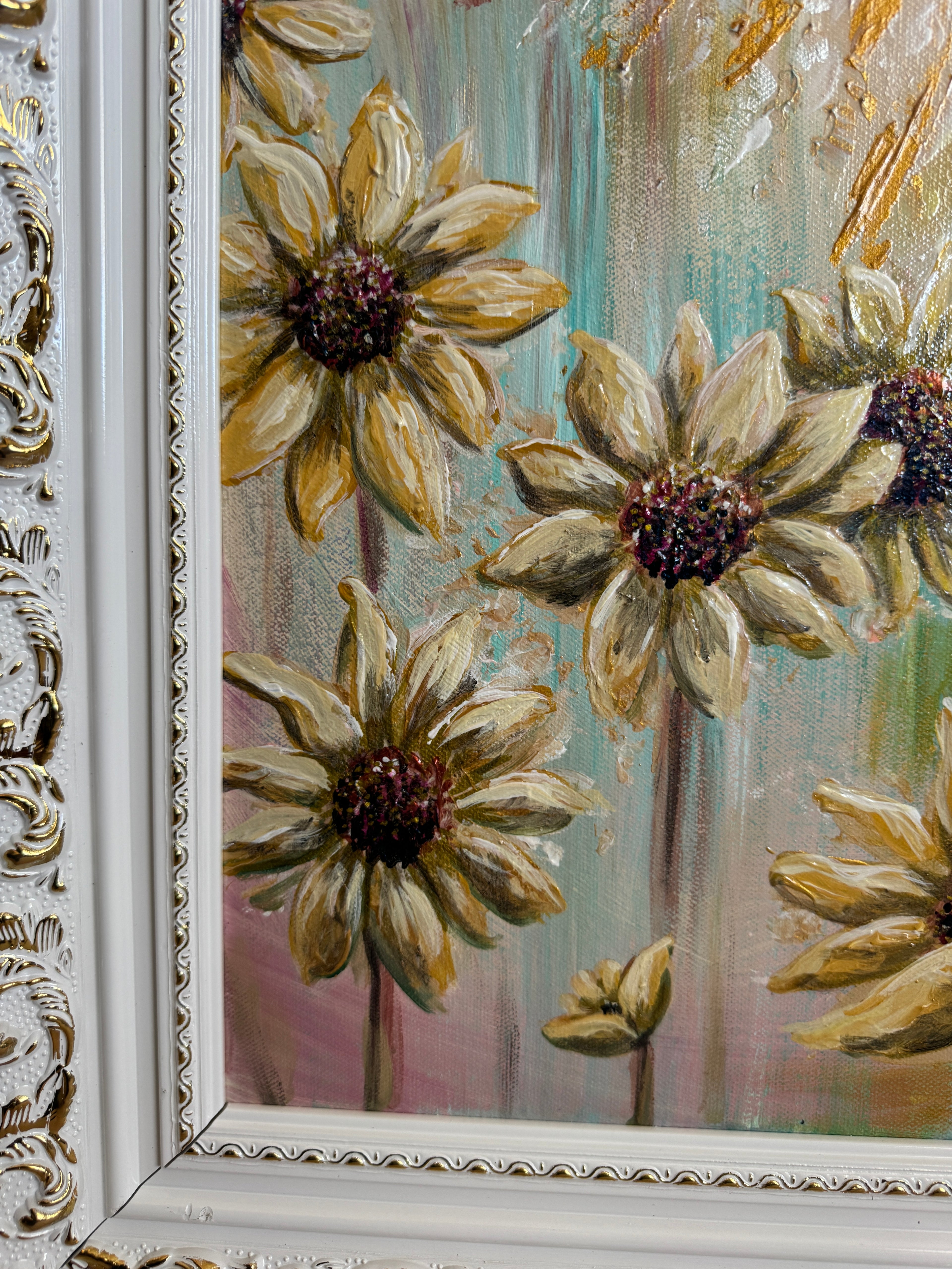 Sunflower Angel - Original Painting