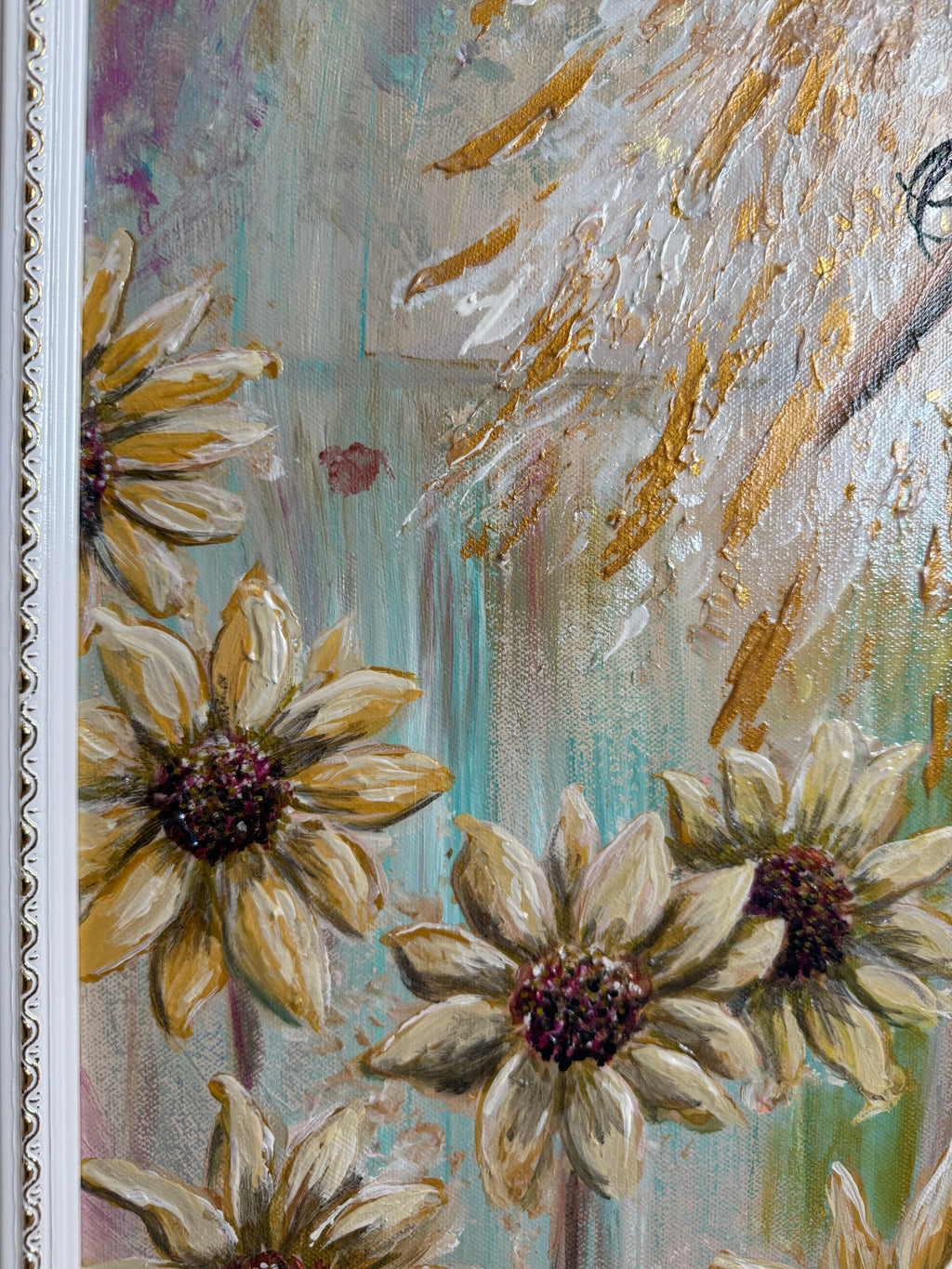 Sunflower Angel - Original Painting