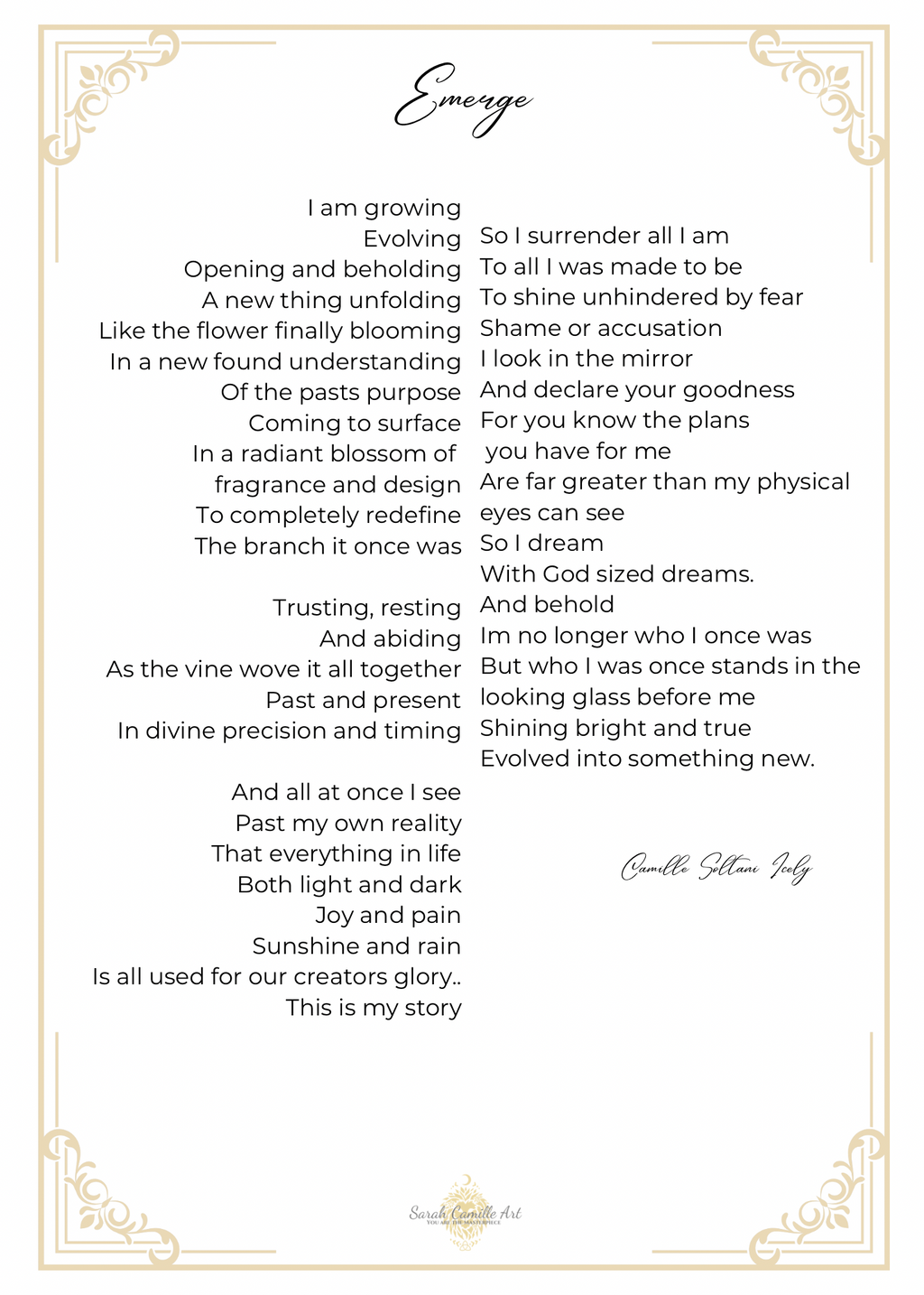 Evolve (Emerge) Original Painting