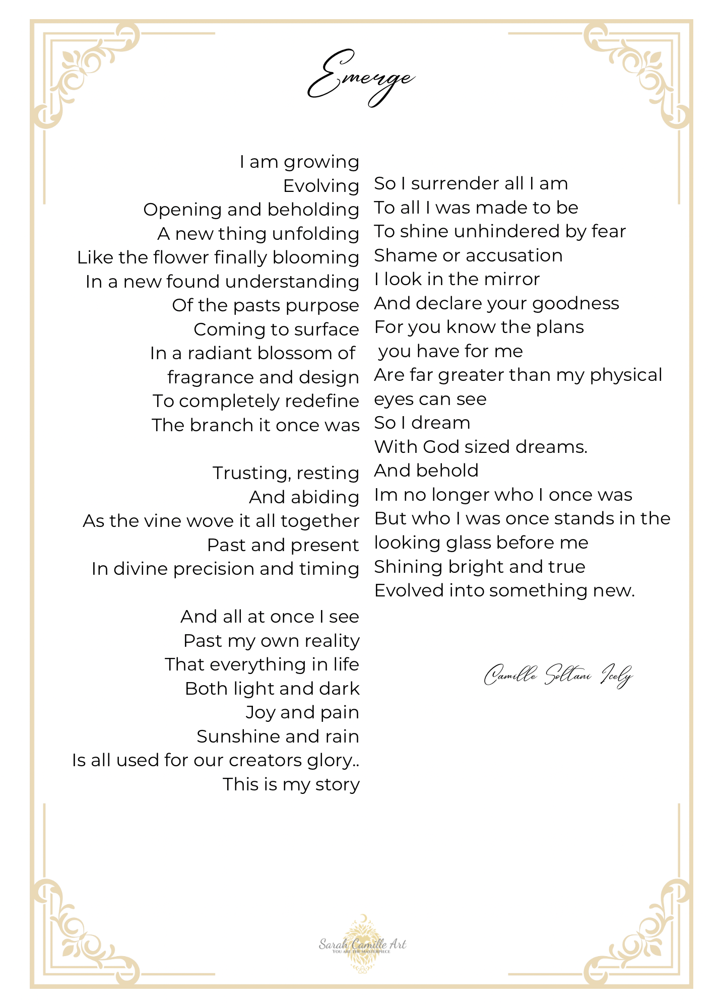 Evolve (Emerge) Original Painting