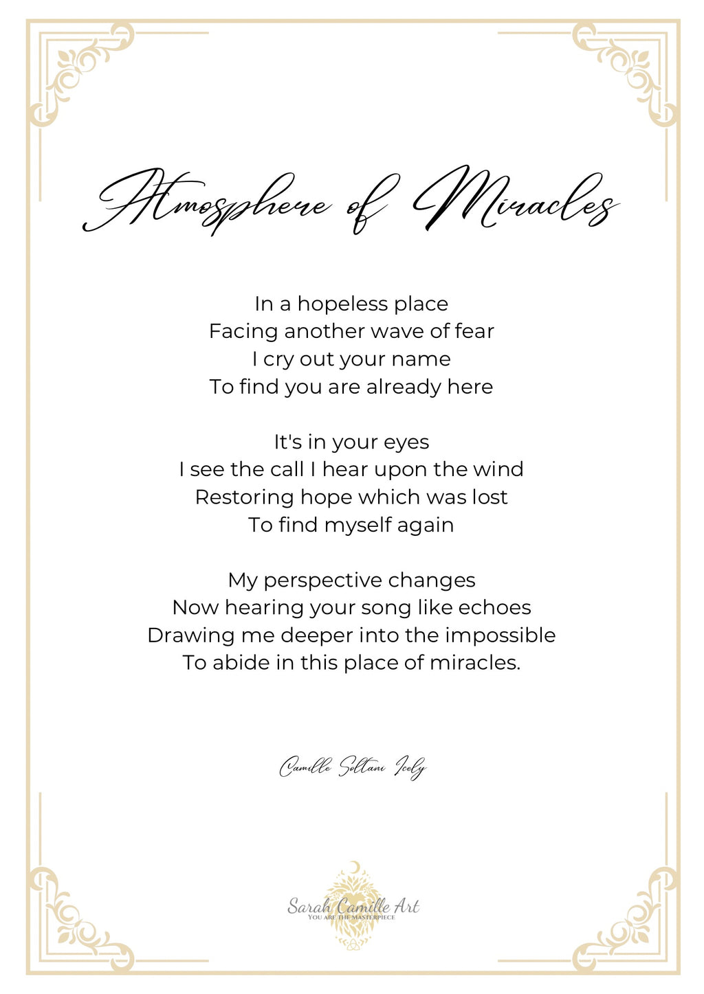 Atmosphere of Miracles