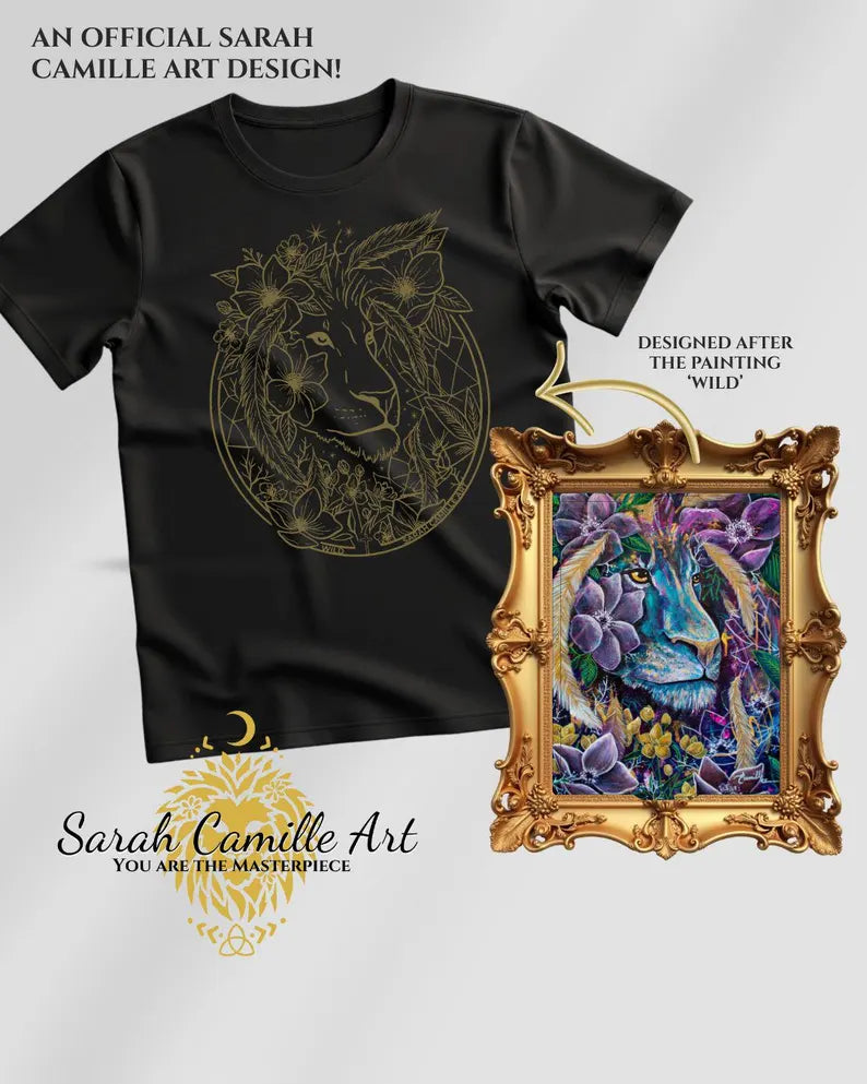 Wild - Lion of Judah Organic Cotton T-Shirt