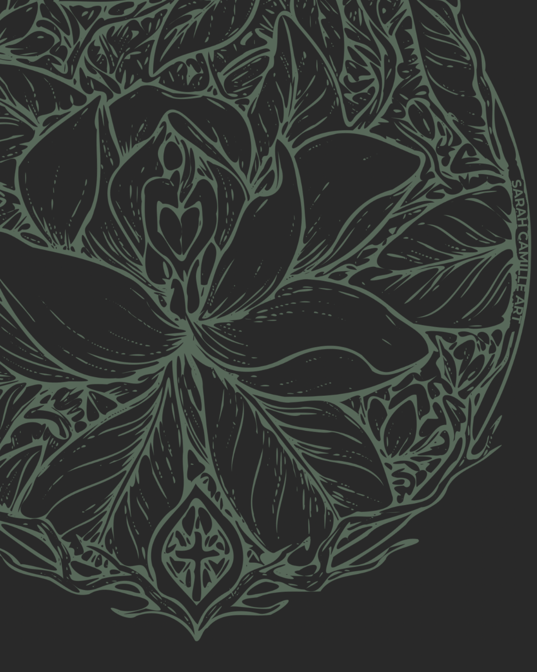 Blooming Magnolia Organic Cotton T-shirt