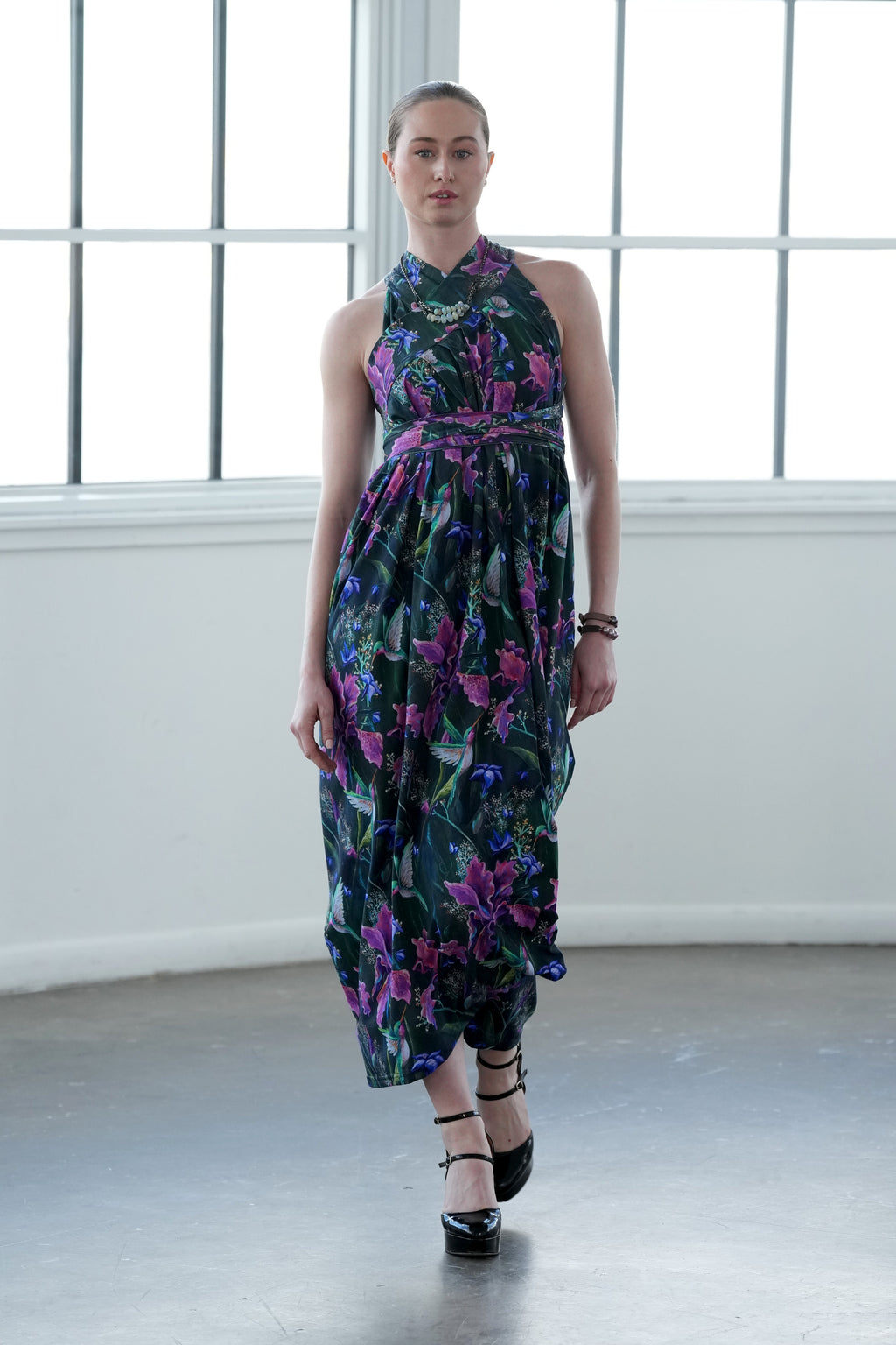 Hummingbird Wrap Skirt/Dress