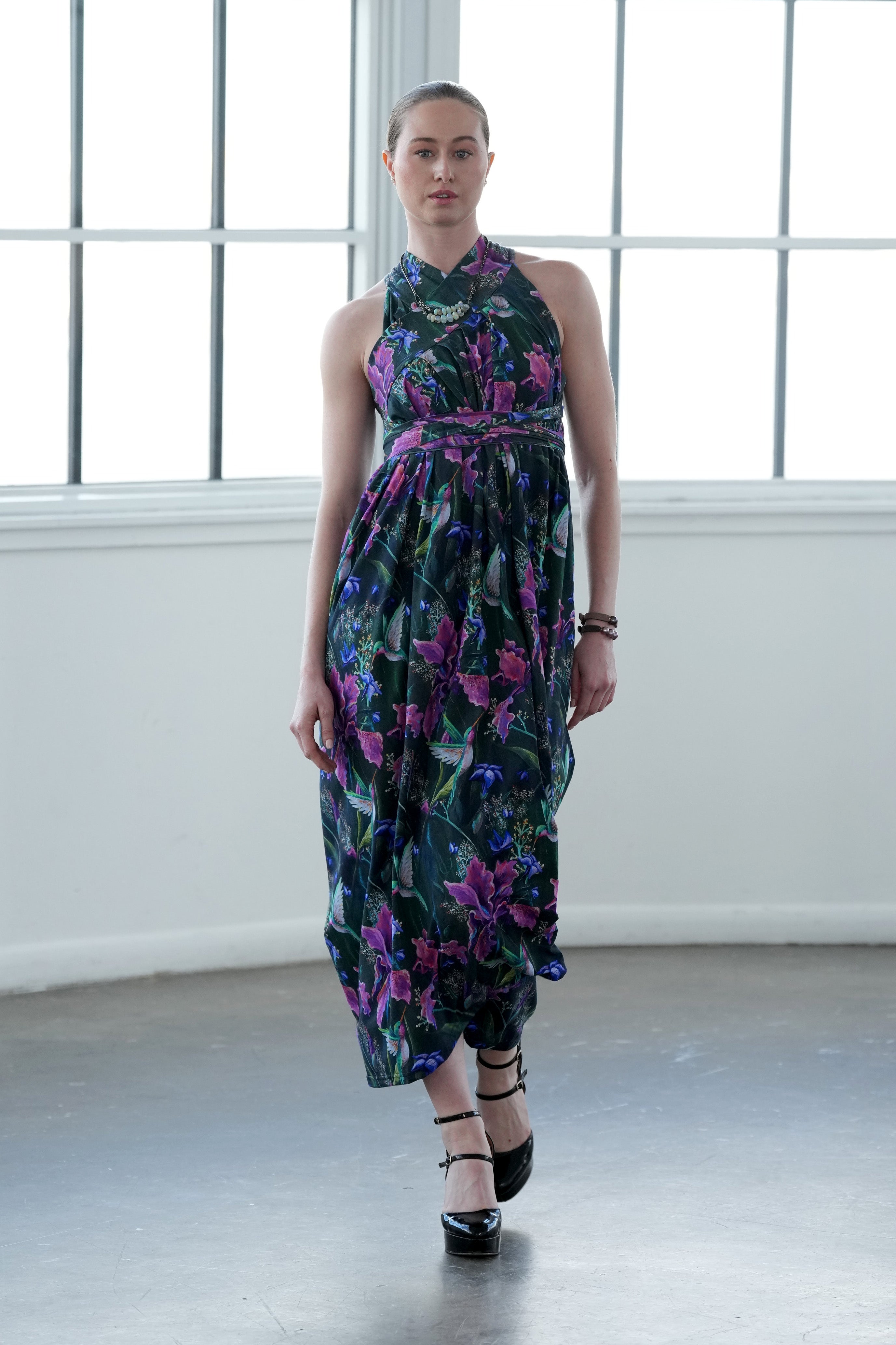 Hummingbird Wrap Skirt/Dress