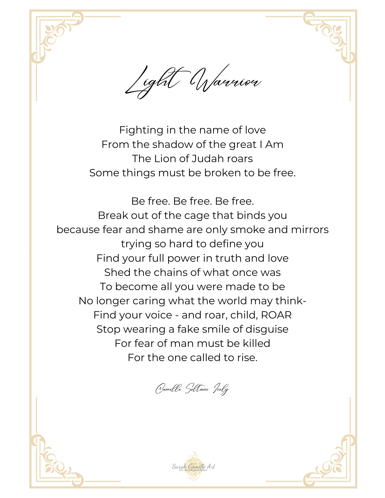 Light Warrior - Original Painting