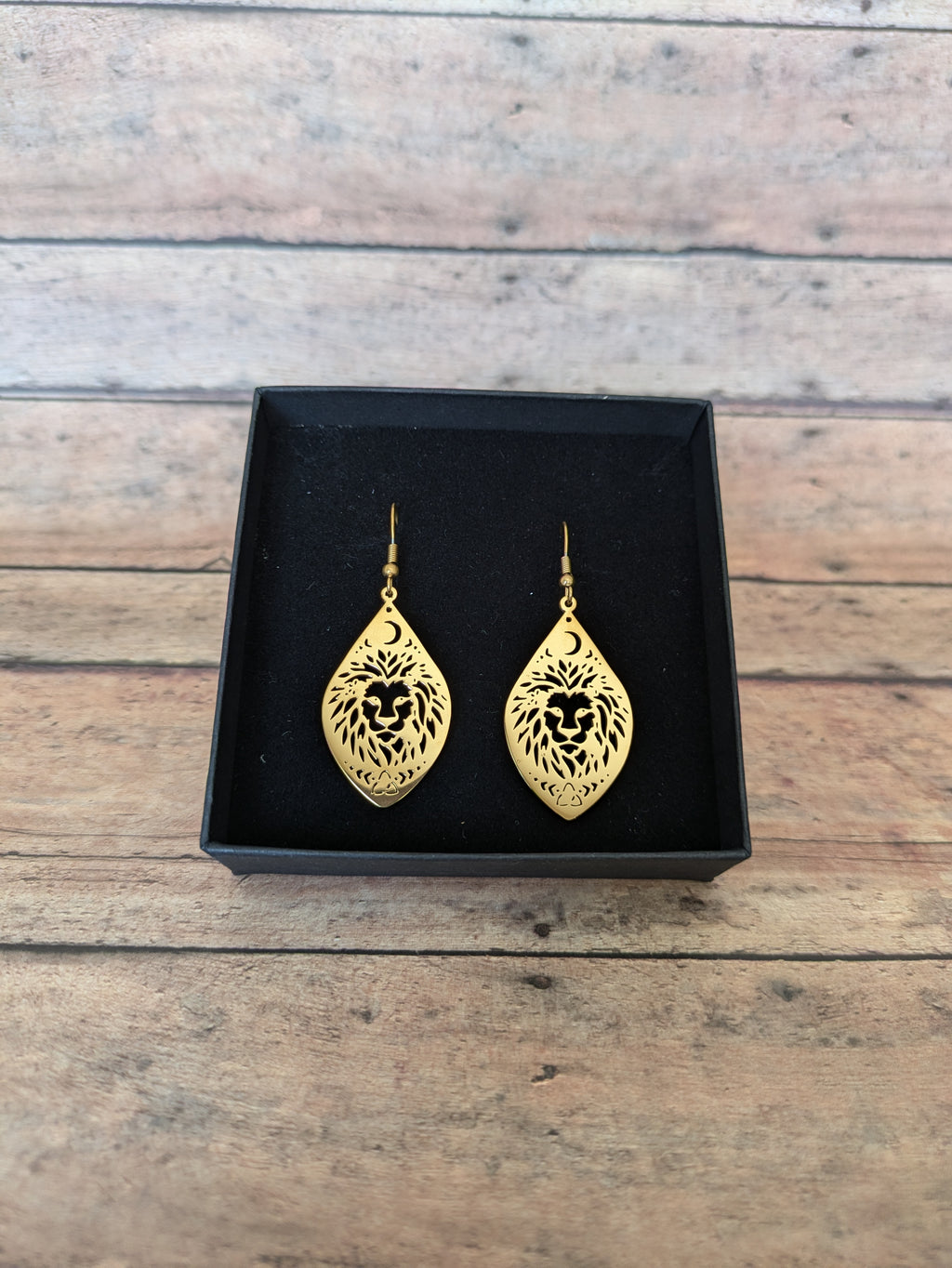 Lion Earrings