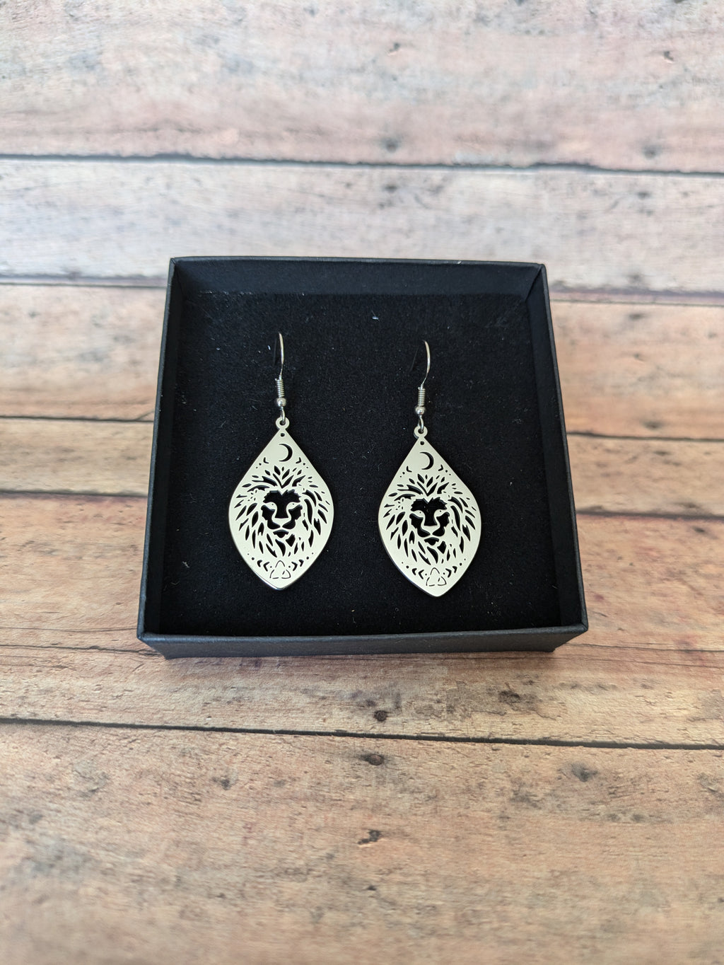 Lion Earrings