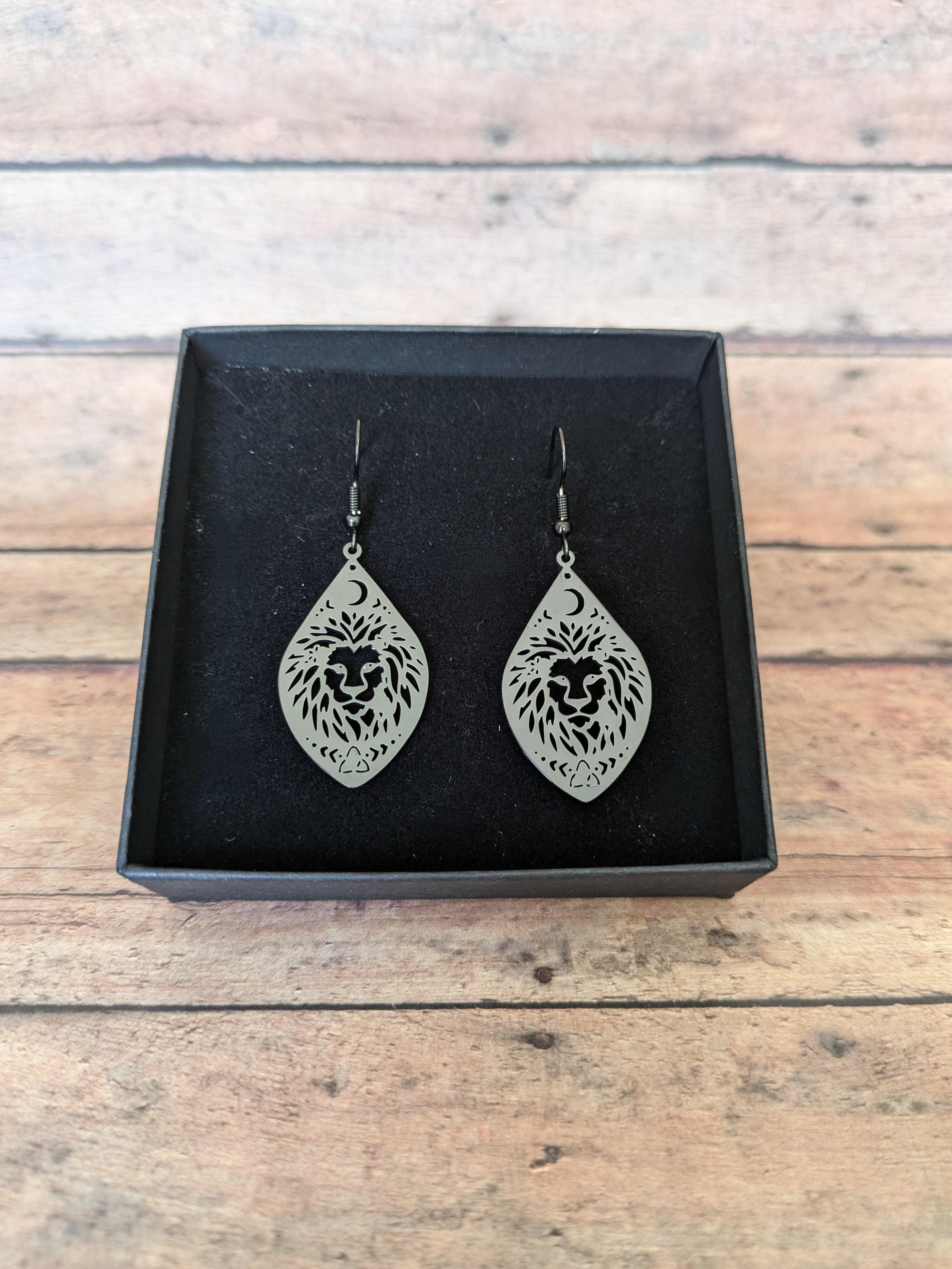 Lion Earrings