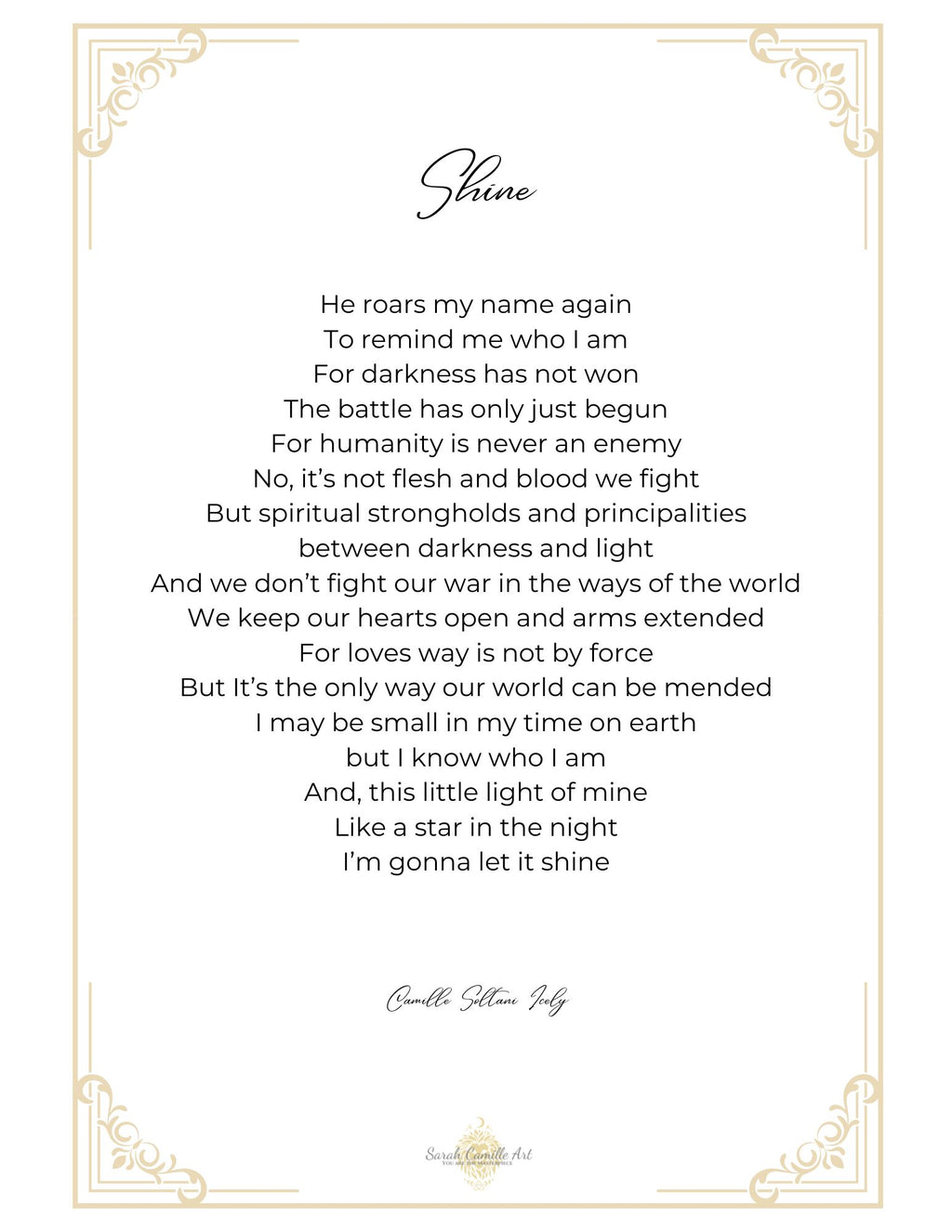 Shine Fine Art Print