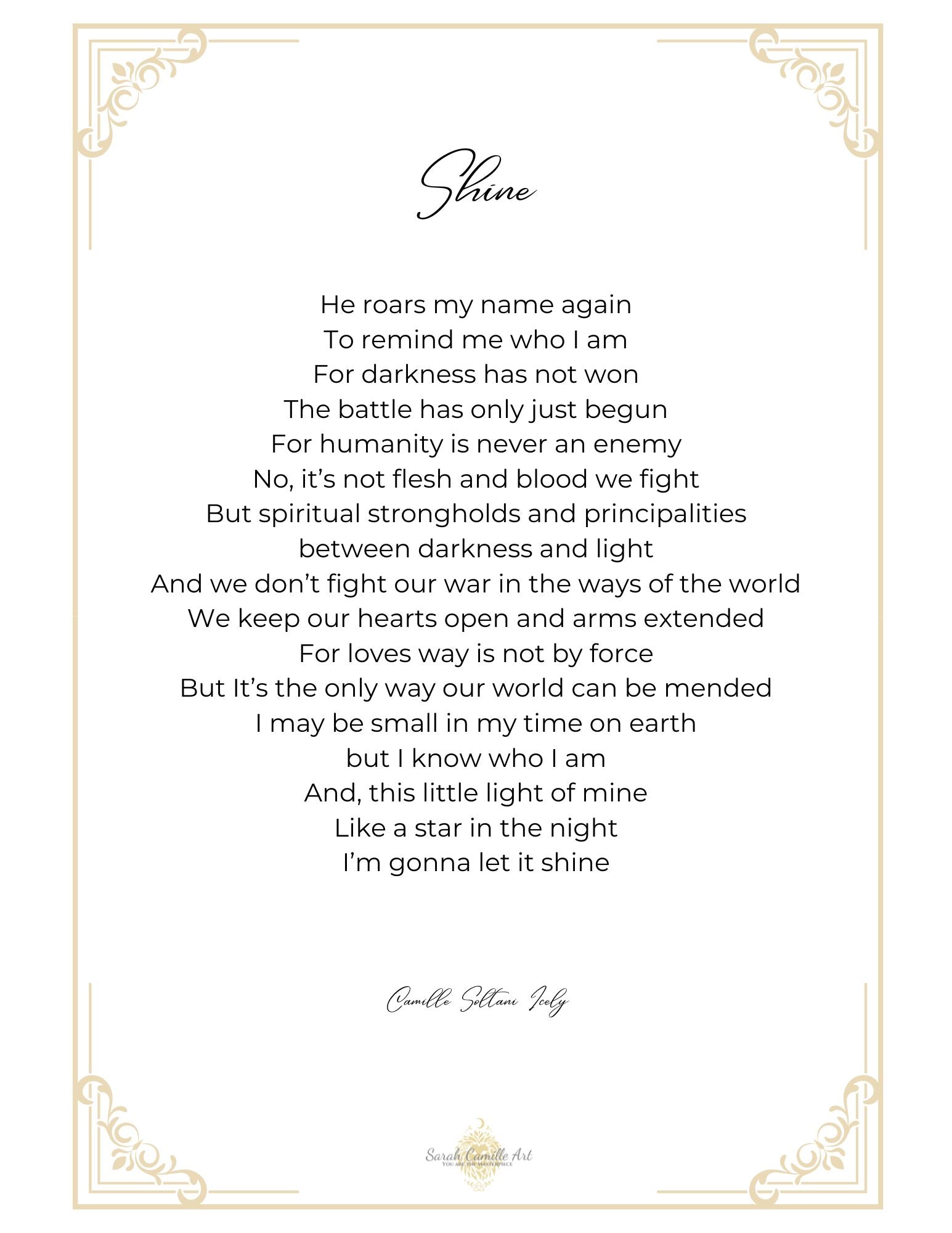 Shine Fine Art Print