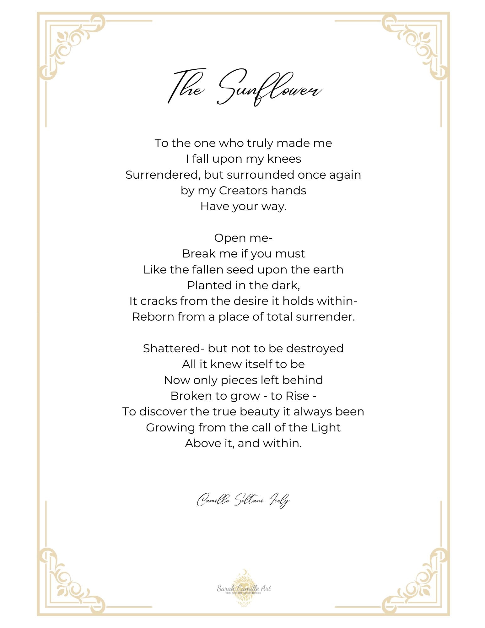 Sunflower (The Call of the Light)