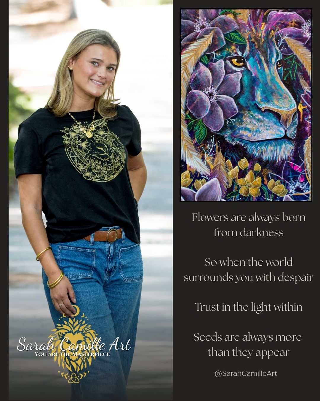 Wild - Lion of Judah Organic Cotton T-Shirt