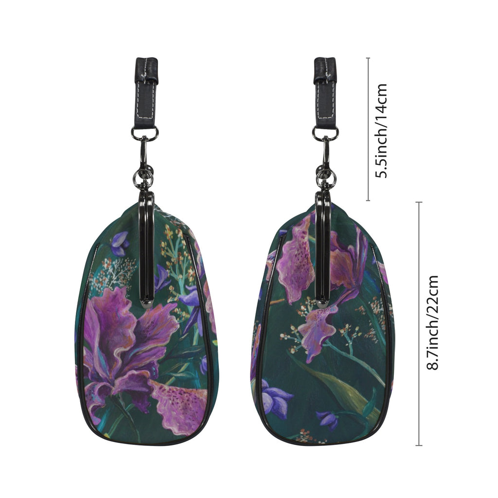 Hummingbird Bag Kisslock Crossbody Shoulder Bag