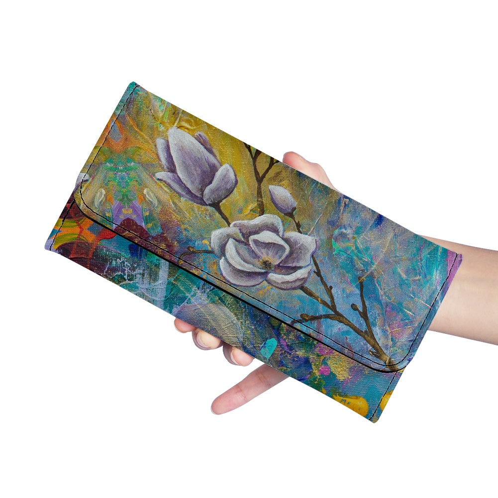 Behold Art Long Folding Wallet