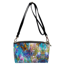 Load image into Gallery viewer, The Behold Collection Double Zip Crossbody Bag
