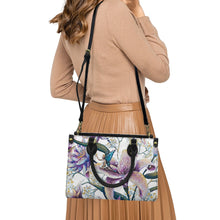 Load image into Gallery viewer, The Emerge Collection Top Handle Bag with Crossbody Strap
