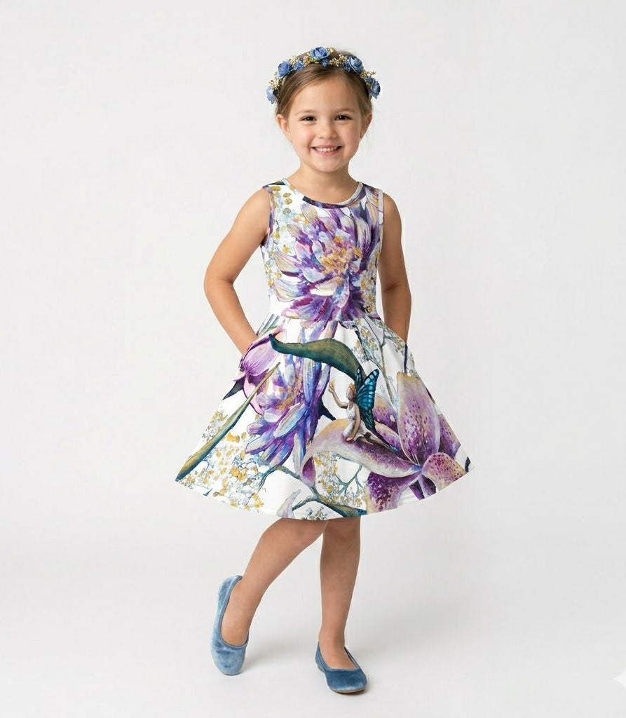 The Emerge Kids Twirl Dress with Pockets