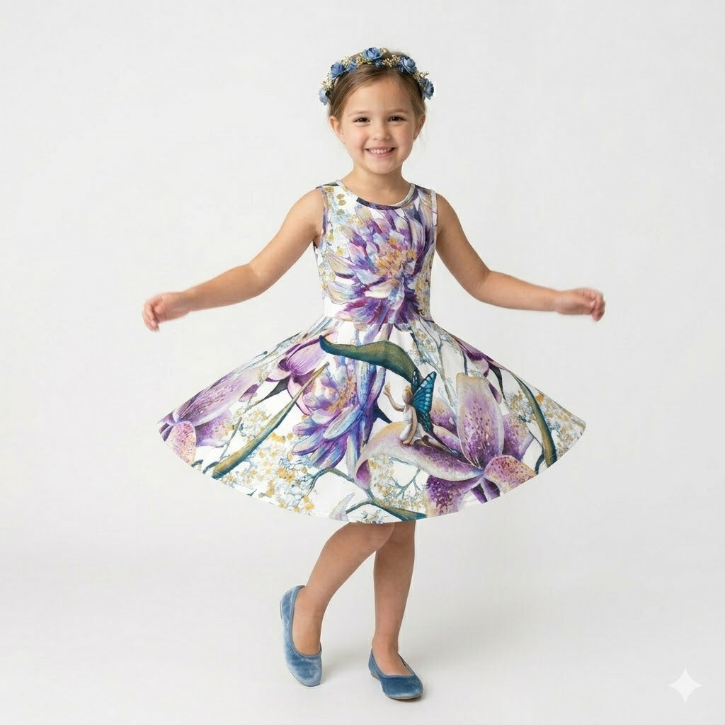 The Emerge Kids Twirl Dress with Pockets