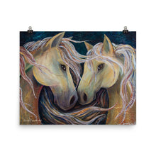 Load image into Gallery viewer, Wild and Free horse fine art poster print
