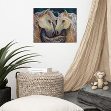 Load image into Gallery viewer, Wild and Free horse fine art poster print
