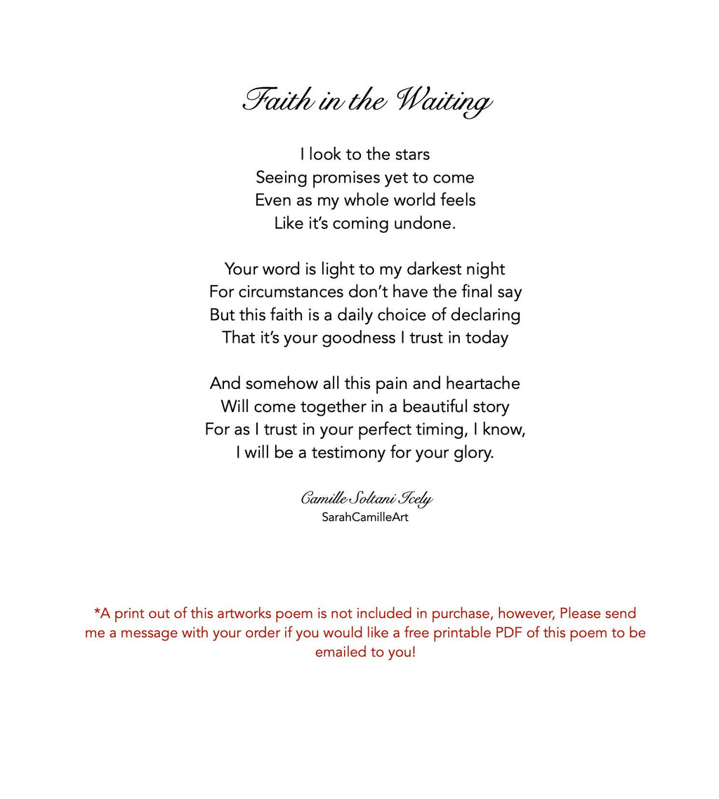 Faith in the Waiting