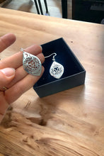 Load image into Gallery viewer, Silver Lion Earrings
