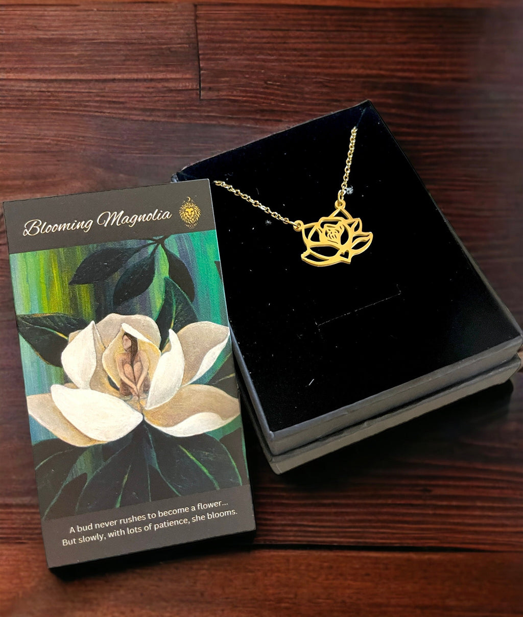 Blooming Magnolia Necklace